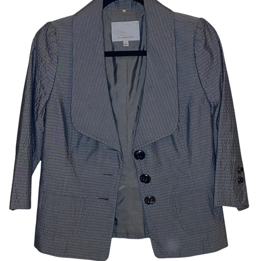 Classiques Entier Grey Jacket Sz M